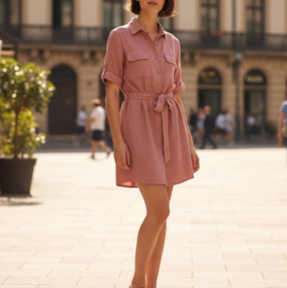 Zara Cropped Top Dress size MED